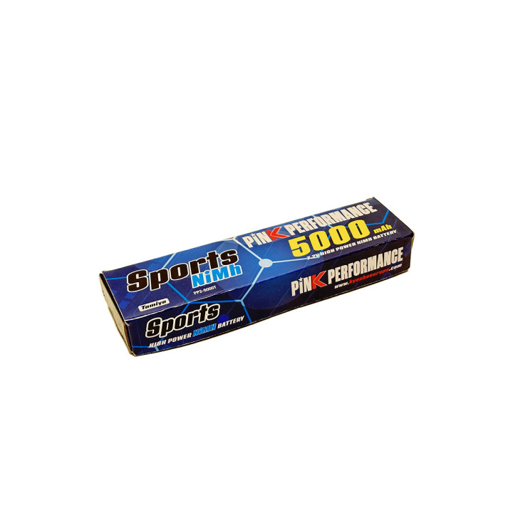 PP2-5000T Batterie Sports NiMh 7.2V 5000mAh (Tamiya) Pink Performance Pink performance RSRC