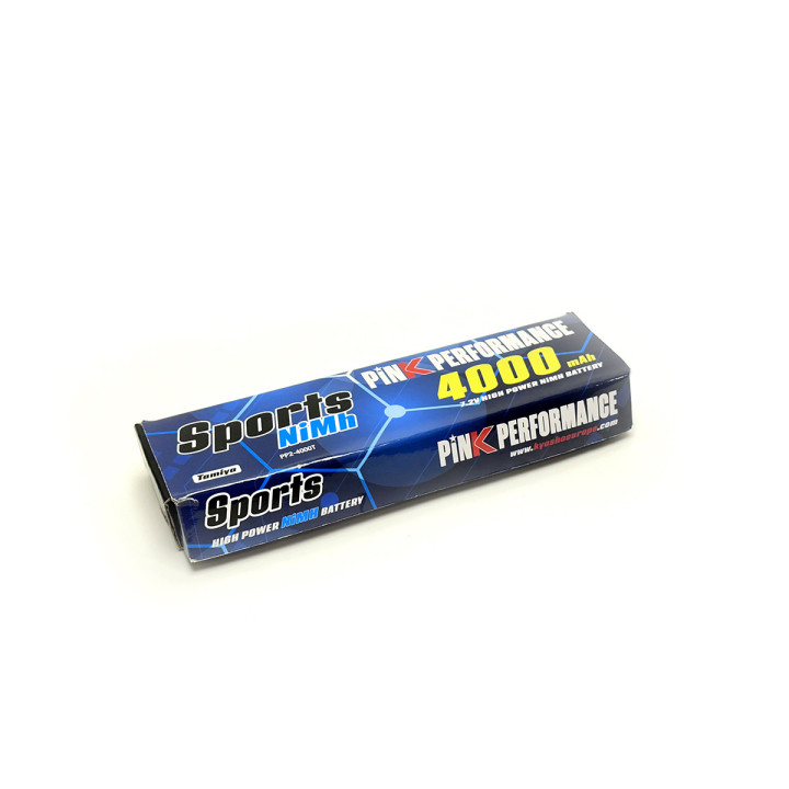 PP2-4000T Batterie Sports NiMh 7.2V 4000mAh (Tamiya) Pink Performance Pink performance RSRC