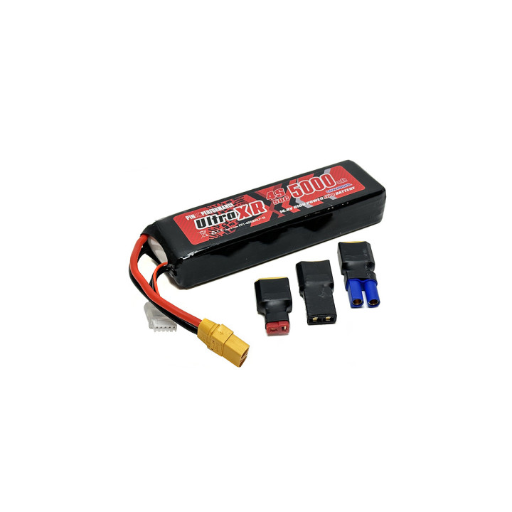PP1-4S5000LP-M Batterie Ultra XR LiPo 4S 14.8V 5000mAh 50C (Multi) Pink Performance Pink performance RSRC