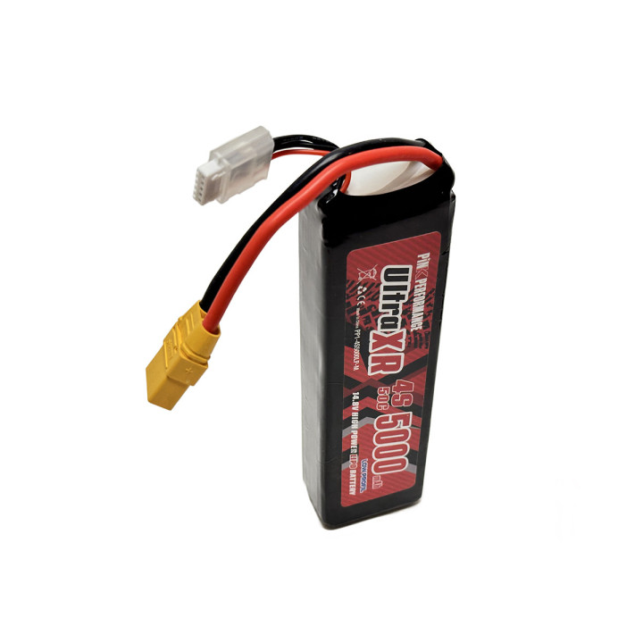 PP1-4S5000LP-M Batterie Ultra XR LiPo 4S 14.8V 5000mAh 50C (Multi) Pink Performance Pink performance RSRC