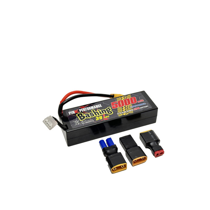 PP3-3S5000LP-M Battery Bashing LiPo 3S 11.1V 5000mAh 50C (Multi) LP Pink Performance Pink performance RSRC