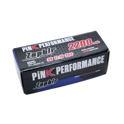 PP1-3S2200-X6 Batterie Zephir LiPo 3S 11.1V 2200mAh 35C (XT60) Pink Performance Pink performance RSRC