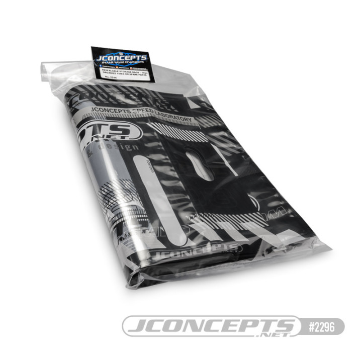2296 Lot de 10 sacs zippés Jconcepts Jconcepts RSRC