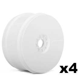 4xJK611001WRT Jantes blanches Revo buggy 1/8 83mm Jetko (4) Jetko RSRC