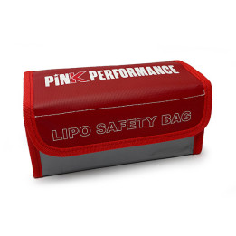 PP0-LB001L Pink Performance L size LiPo Battery Safety Bag Pink performance RSRC