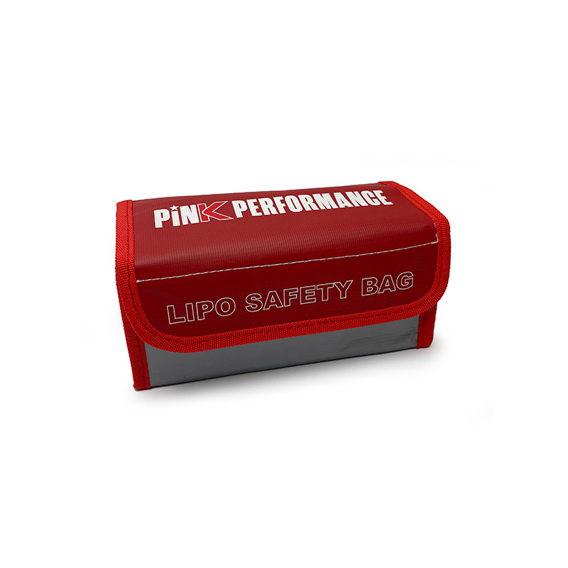 Sac de charge LiPo taille L Pink Performance pour batteries