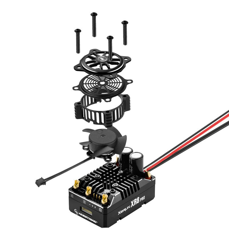 hobbyWing ４点セット Amazon.com: HobbyWing 4 Capacitors Module for XERUN Series