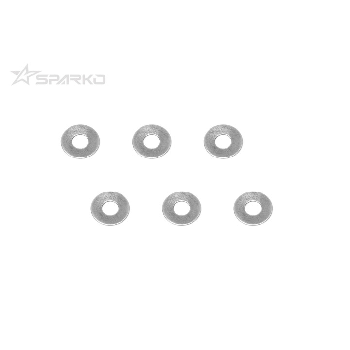 WO051230 Rondelles de Diff Sparko 5x12x0.3mm (6pcs) Sparko RSRC