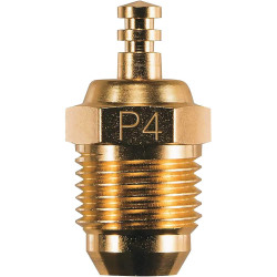 OS71642730 Gold plated OS P4 Glow plug Super hot O.S.ENGINES RSRC