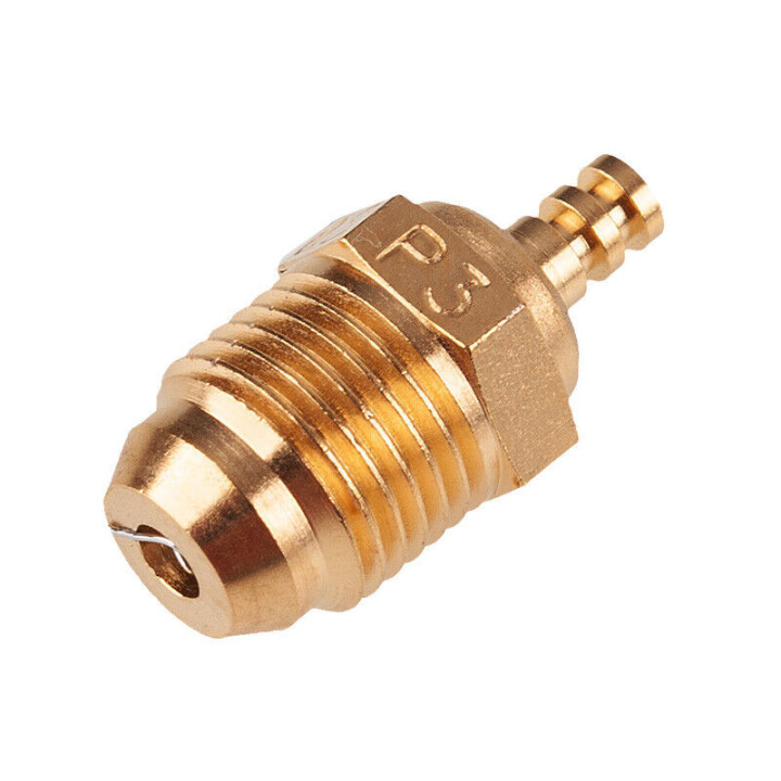 OS71642720 Gold plated OS P3 Glow plug Ultra hot O.S.ENGINES RSRC
