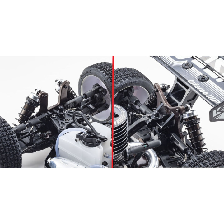 33025T1B Kyosho Inferno MP10 1/8 Buggy Nitro Readyset Red Kyosho RSRC