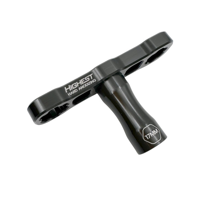RSRC-19 Clé à roues 17mm Highest RC avec poignée pour tournevis MIP Highest RC RSRC