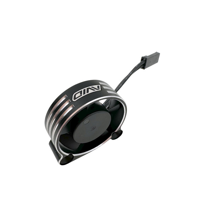 Ventilateur à cadre aluminium pour moteurs ou accessoires, taille 30x30x10mm
Livré avec une rallonge de 200mm.
Tension d'al