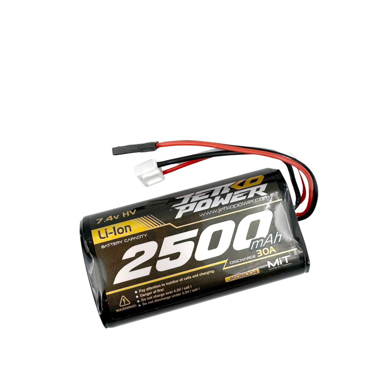 2500mAh 7.4V 2S Li-ion battery Jetko Power JKO8004 for 1/8 b