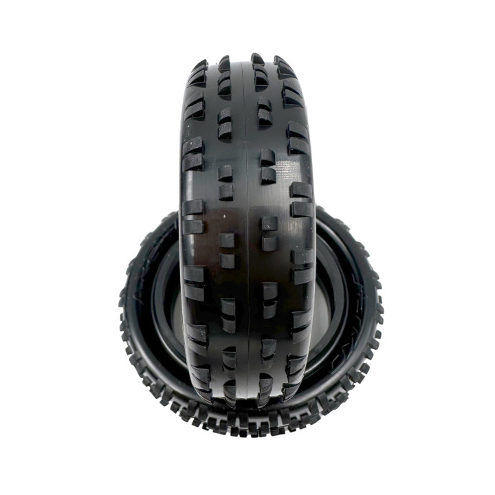 JK2001 Pneus avant buggy 1/10 4x2 Arena Jetko (2) seuls Jetko RSRC