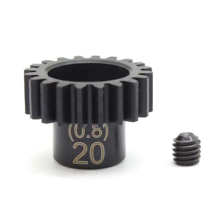 PNGS0820 20T pinion gear (module 0.8-Diam. 5.0) Kyosho RSRC