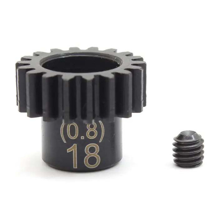 PNGS0818 18T pinion gear (module 0.8-Diam. 5.0) Kyosho RSRC