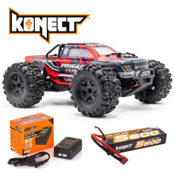1.ROGT.RD.RTR-PA Hobbytech Rogue Terra brushless Red with battery and charger Hobbytech RSRC