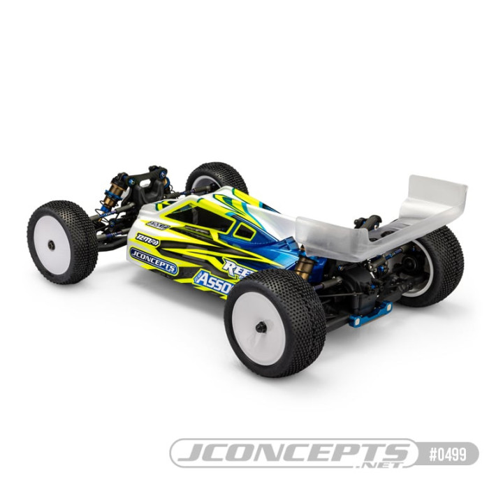 0499 Carrosserie Jconcepts P2 Associated B74.2 avec ailerons Jconcepts RSRC