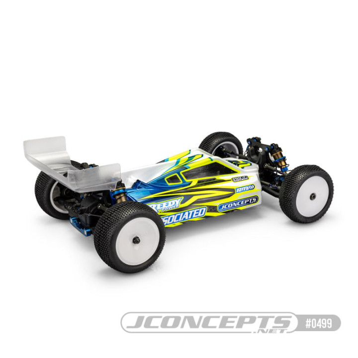 0499 Carrosserie Jconcepts P2 Associated B74.2 avec ailerons Jconcepts RSRC
