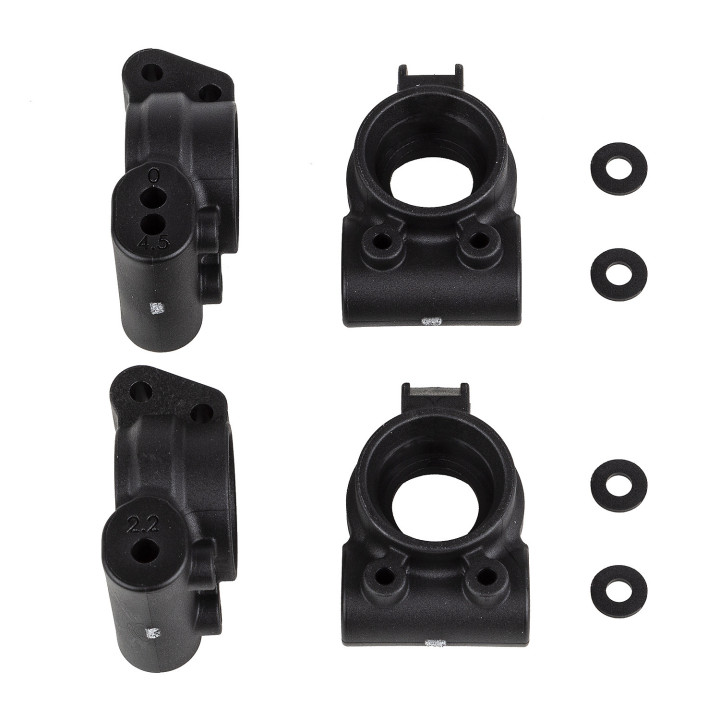 AS81642 Rc8B4.1/E Rear Hubs, Medium Team Associated RSRC