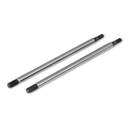 AS81612 Tiges d'amprtisseurs RC8T4 FT Chrome 3,5x44,5mm Team Associated RSRC