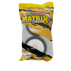 Matrix Neutron pre-glued tires on white wheels 1/8 buggy (2)  NEU-GL Glued tires - More than 2000 items in stock, Express wor