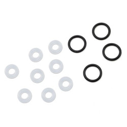 TLR243024 X-Ring Seals (8), Lower Cap Seals (4): All 8IGHT TLR243024 Team Losi Racing RSRC