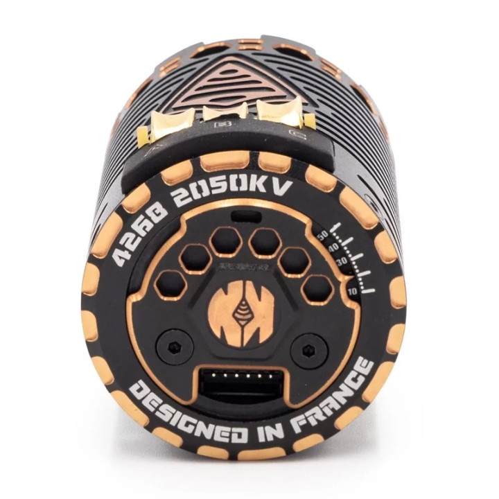 K8 Elite G2 2050Kv motor short 4268 KONECT for 1/8 buggy with sensor compatible with Hobbywing - More than 2500 items in stoc