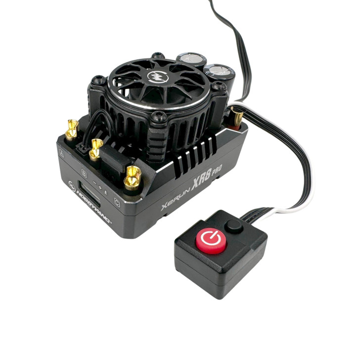 Variateur Hobbywing XR8 PRO G3 Xerun 1/8 200A 2-4S pour 1/8 piste ou tout-terrain buggy HW30113400 - Plus de 2000 références 