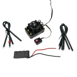 Hobbywing XR8 PRO G3 Xerun 1/8 200A ESC 2-4S speed controller HW30113400 Speedos (ESC). For 1/8 buggy, GT8 or on-road use. Fr