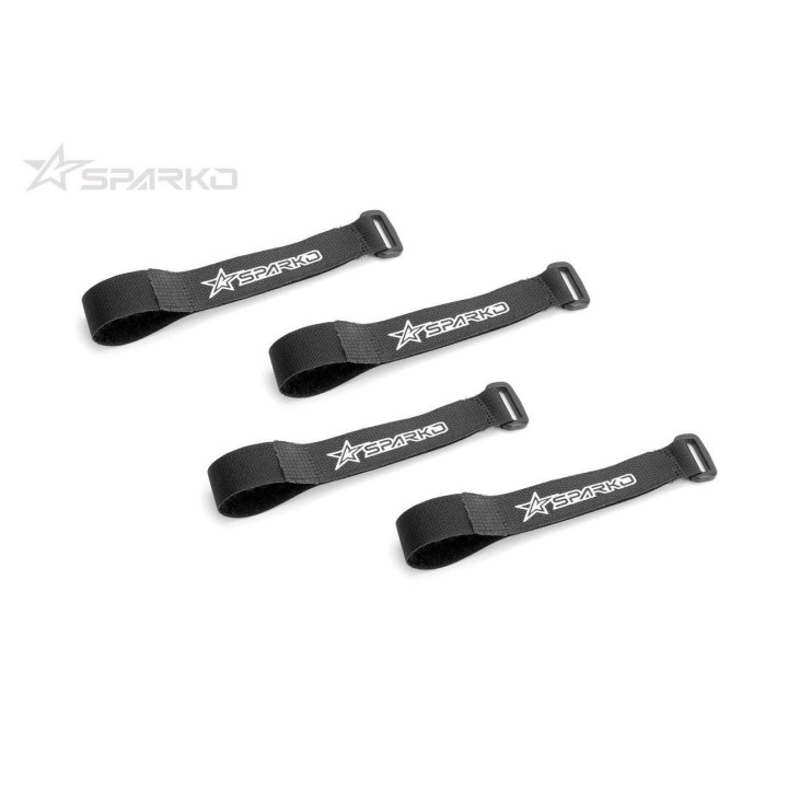Sparko F8 Hook & Loop Battery Straps 7.4V (4pcs) SPKF89010OP