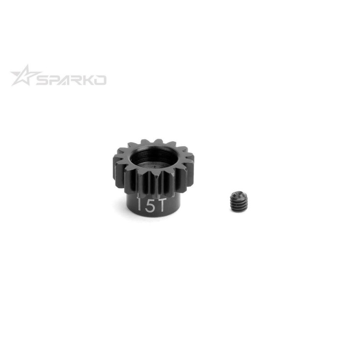 Sparko F8E Motor Gear 15T, 5mm (F8e) SPKF85056-15