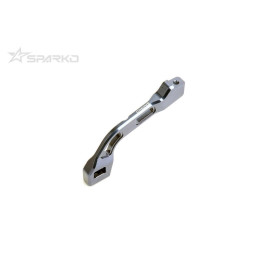 Renforts de châssis avant alu Sparko F8E (bleu) Sparko SPKF84052 F8e brushless Formula eight - Plus de 2500 références en sto