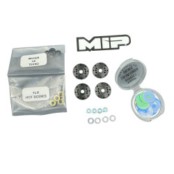 Pistons MIP Bypass Hi-flow 8x1,2mm (2) Mugen, Asso, TLR, Kyosho, HB, sparko à clapets - Plus de 2500 références en stock, liv