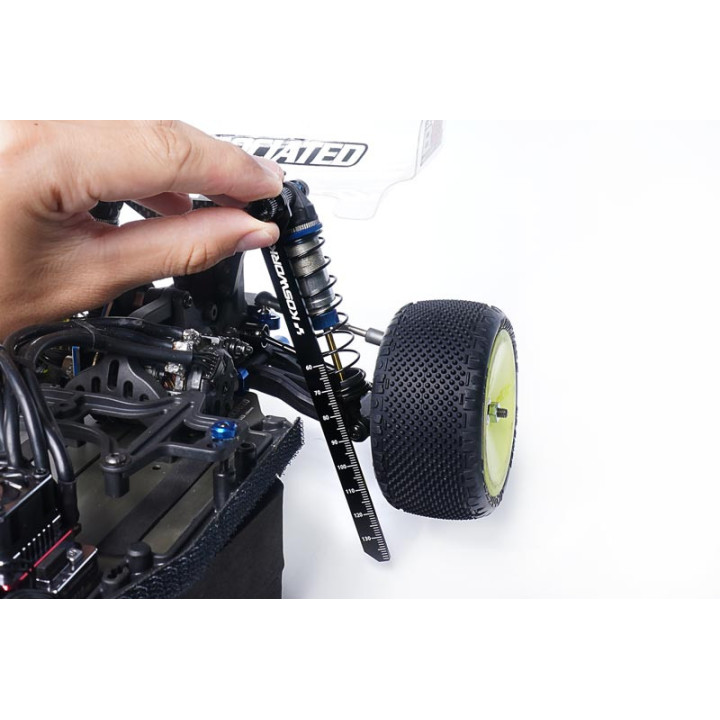 Allow you to measure shock absorber length to adjust your buggy's bottom travel from 60 to 140mm - More than 2500 items in st