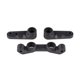 AS92489 Rc10B7 Ft Steering Bellcrank/Rack Carbon Team Associated RSRC