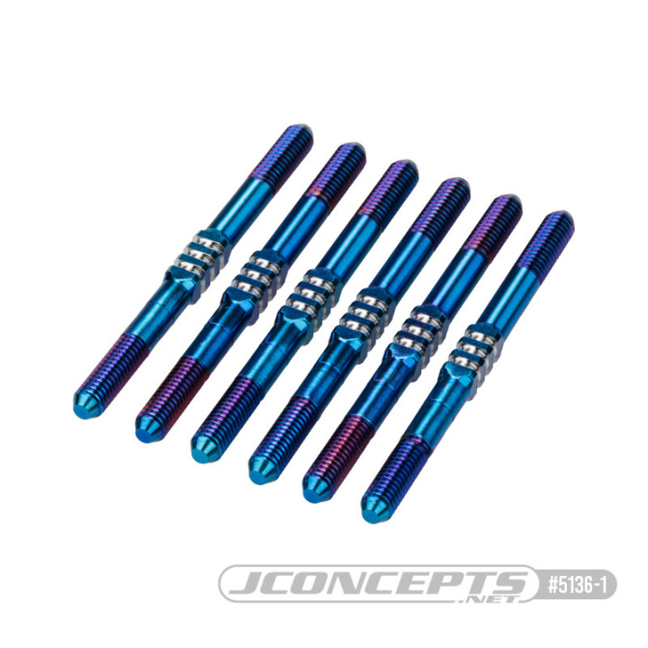 5136 Pas inversés Jconcepts titane noir ou bleu Team Associated B7 (6) Jconcepts RSRC