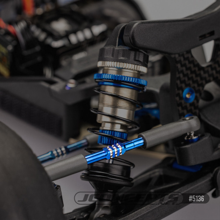 5136 Pas inversés Jconcepts titane noir ou bleu Team Associated B7 (6) Jconcepts RSRC