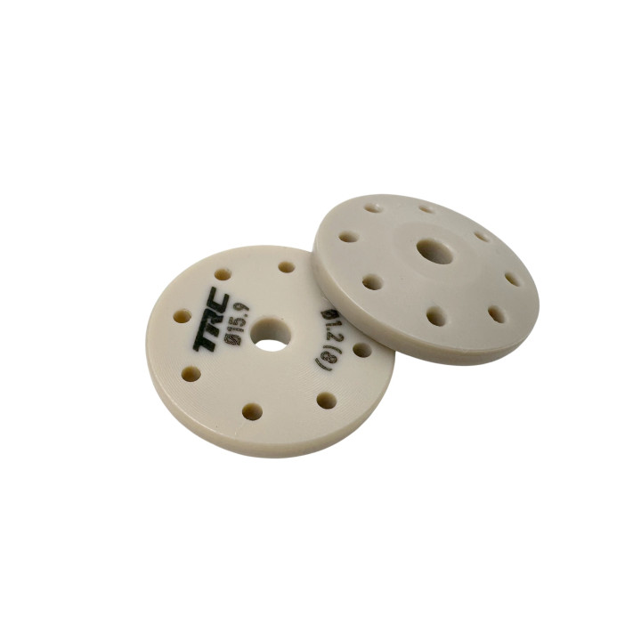 TRC000010 TRC Shock pistons 8x1.2 Conical (O.D. 15.90mm/I.D. 2.6mm/H. 2.7mm) (2) TRC Throttlefinger Racing Concept RSRC