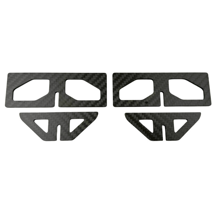 CAV.K99015 Carbon fiber droop blocks (setup car stand) 36mm (2) RC Carbon Cavalieri RSRC