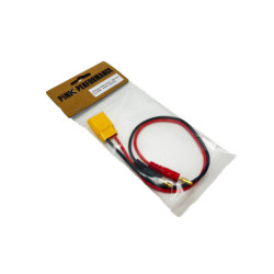 PP0-1001X9 Cable de charge 30cm Bananes (PK 4mm) vers XT90 Pink Performance Pink performance RSRC