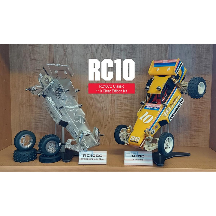 AS6004 RC10 CC Classic Clear Limited Edition Team Associated buggy 1/10 2wd Team Associated RSRC