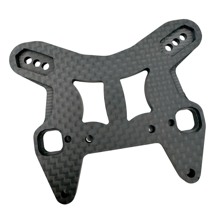 CAV.22003 Support amortisseur avant carbone Sparko F8 Carbon Cavalieri RC Carbon Cavalieri RSRC