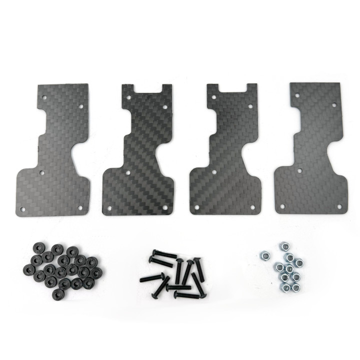 FINO-51 Renforts de triangles arrières carbone pour MP10|MP10e RSRC RSRC