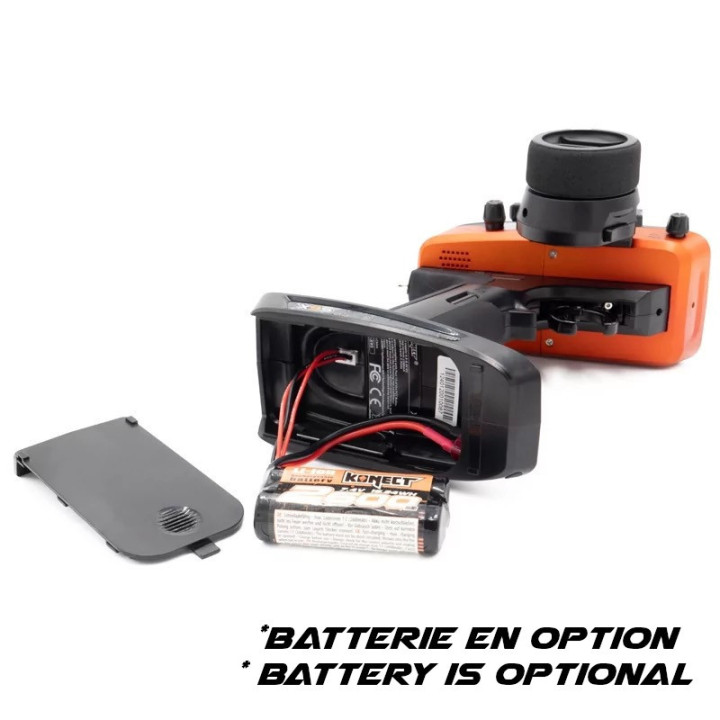 KN-X9S Radio Konect X9S 2.4 GHz avec récepteur 9 voies Konect RSRC