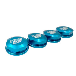 HST-6103 Blue closed serrated wheel nuts Highest RC Highest RC RSRC