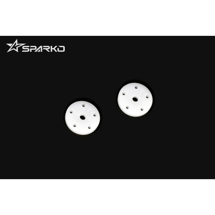 SPKF81047OP Sparko F8 Big Bore Flat Shock Piston 5x1.5mm (2) Sparko RSRC