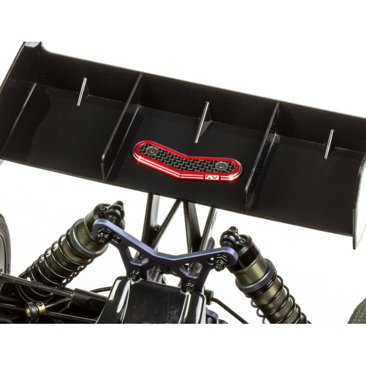 AV1854-SPARKO-BLU Fixation d'aileron Bleu Sparko Ringer Hybrid 1/8 Avid RC Avid RC RSRC