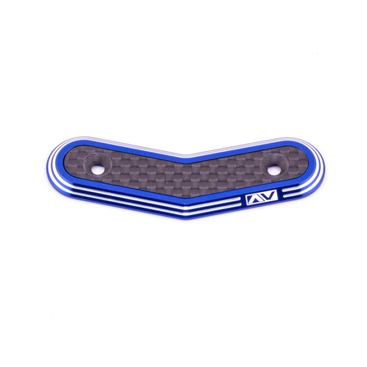 AV1854-XRAY-BLU Fixation d'aileron Bleu XRAY Ringer Hybrid 1/8 Avid RC Avid RC RSRC